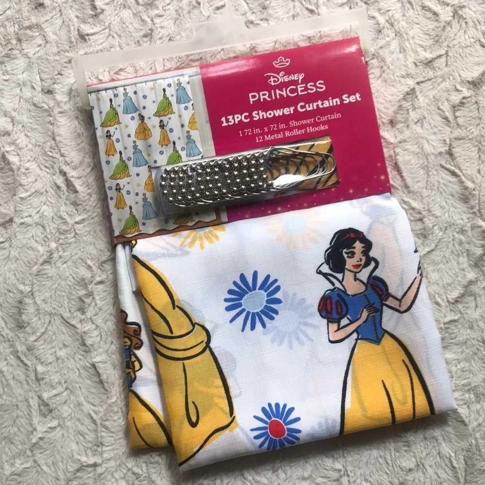 Disney Princess Shower Curtain Set